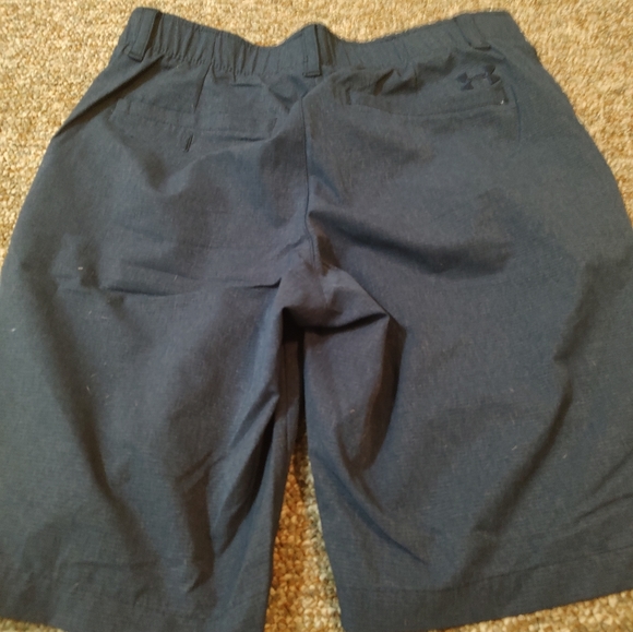 Under Armour Men's Golf Stretch Shorts 30' waist Blue - Picture 5 of 8